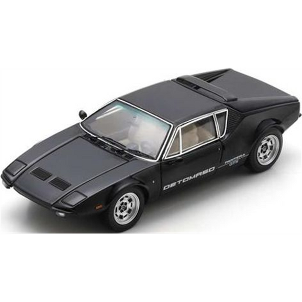 Shuco  De Tomaso Pantera GTS 1973 Black Diecast Model Car 1/43 09253