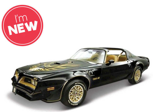 Maisto Pontiac Firebird Trans AM 1978 Black Special Edition 1/18 Scale Model Car 31464