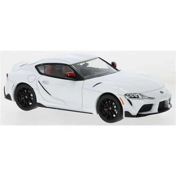 IXO Toyota Supra 2020 White 1/43 Scale Model Car CLC509