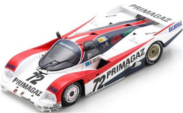 Spark Model Porsche 962 C #72 11th 24H Le Mans 1988 Yver/Lassig/Wood 1/43  S9874