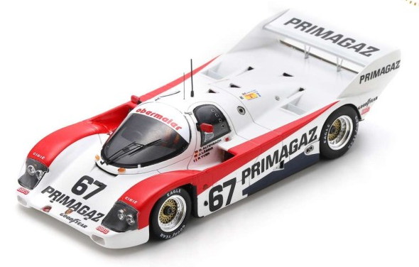 Spark Model Porsche 962 C #67 10th 24H Le Mans 1992 P. Yver/J. Lassig/O. Altenbach 1/43 S9892