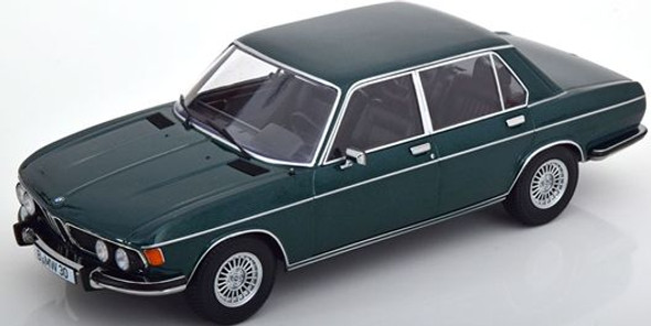 KK Scale BMW 3.0S E3 2.Series 1971 Dark Green Metallic 1/18 KKS DC180405
