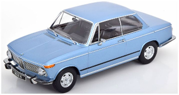 KK Scale BMW 2002 ti 1 Series 1971 Light Blue Metallic 1/18 KKS DC181074