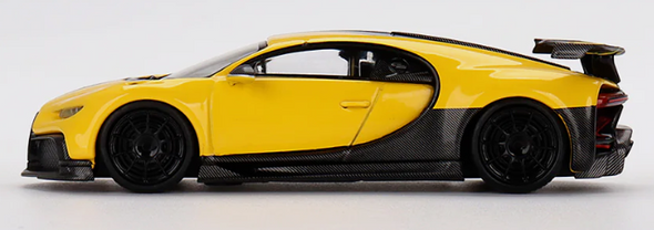 TSM Bugatti Chiron Pur Sport Yellow (Diecast) 1/43 TSM430595D