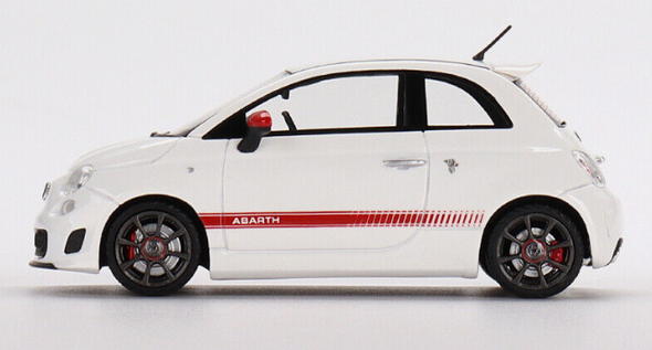 TSM Abarth 595 Gara White 1/43 TSM430616