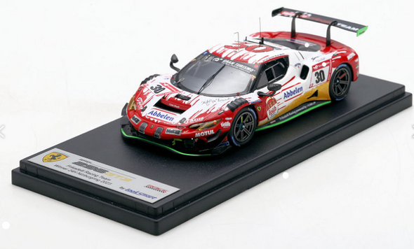 LookSmart Ferrari 296 GT3 No.30 Fikadelli Racing Team Winner 24H Nürburgring 2023 E. Bamber – N. Catsburg – D. Pittard – F. Fernandez Laser 1/43 LSRC171