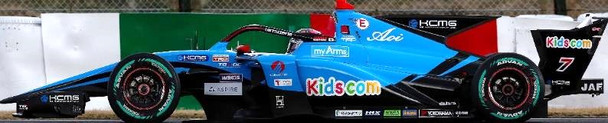 Spark Model Super Formula 2024 Kids com KCMG Cayman SF23 No.7 TRD 01F-Kamui Kobayashi 1/43 Car Model SFJ027