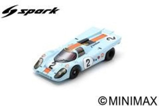 Spark Model Porsche 917 K No.2 Winner 24H Daytona 1971 - P. Rodriguez - J. Oliver 1/18 18DA71