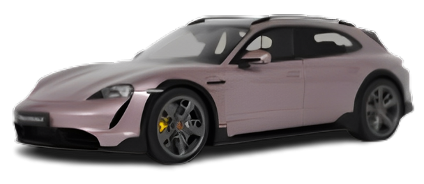 GT Spirit Porsche Taycan  Turbo S Cross Turismo  Pink 2022 1/18 Scale Model Car GT440