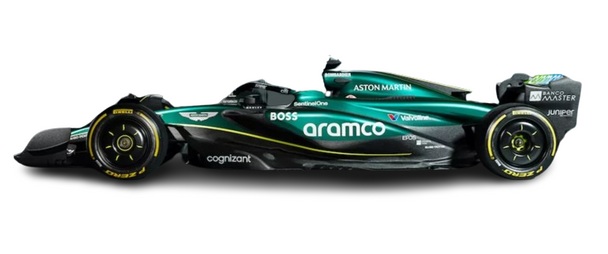 Spark Models Aston Martin Aramco F1 Team AMR24 No.14 2024-Fernando Alonso 1/64 Model Car Y380