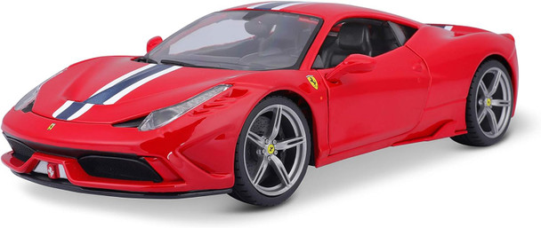 Bburago Ferrari Race & Play 458 Speciale 1/18 Model Car B18-16002