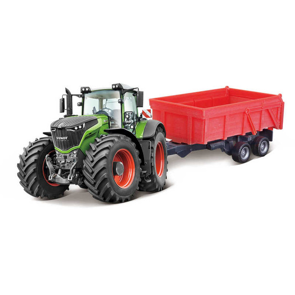 Bburago 10Cm Fendt 1050 Vario Tractor + Tipping Trailer