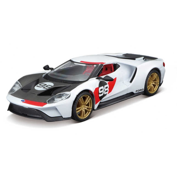 Bburago Race Ford Heritage Collection- 2021 Ford Gt 1/32 B18-41165