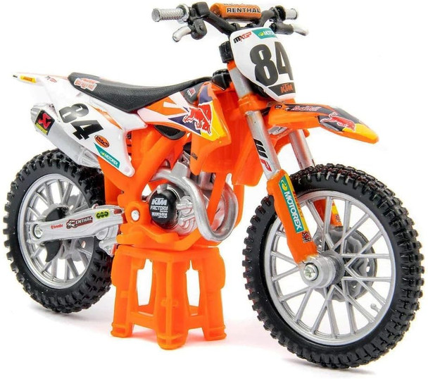 Bburago WRB KTM Cycle - KTM 450 SX-F Factory Edition (2018) Toy Bike 1/18 B18-51081