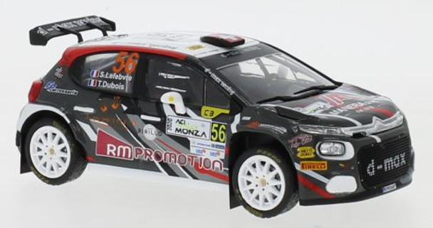 IXO Citroen C3 R5 #56 WRC Rallye Monza 2020 S.Lefebvre/T.Dubios 1/443