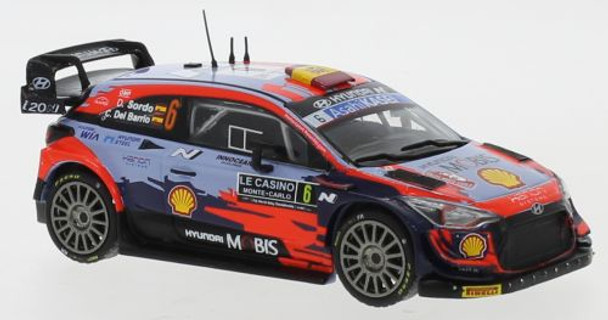 IXO Hyundai i20 Coupe WRC #6 Rally Monte (LQ) Carlo 2021 D.Sordo/C.Del Barrio 1/43