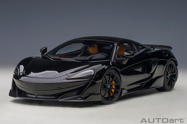 AutoArt 2019 McLaren 600LT (onyx black) (composite) 1/18 76081