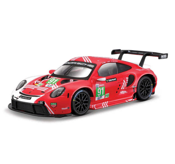 Bburago Porsche 911 Rsr Lemans Model Car 1/43 B18-38308