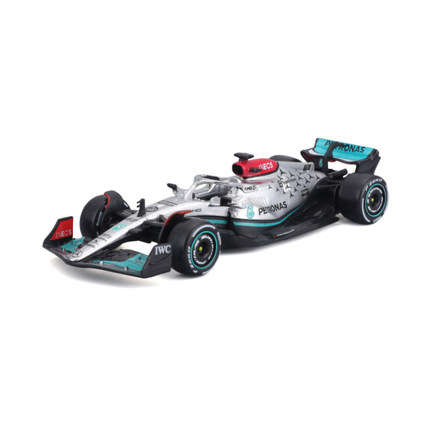 Bburago F1 - Mercedes Benz F1 W13 E Performance #63 (George Russell) 2022 Season Model Car 1/43 B18-38065R