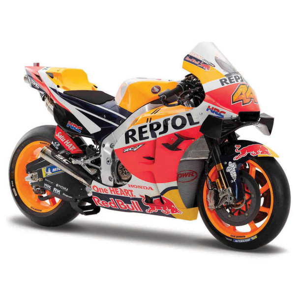 Maisto Motorbike 2021 Repsol Honda Rc2 13v (#44 Espargaro) 1/18 Model Bike  M36372E