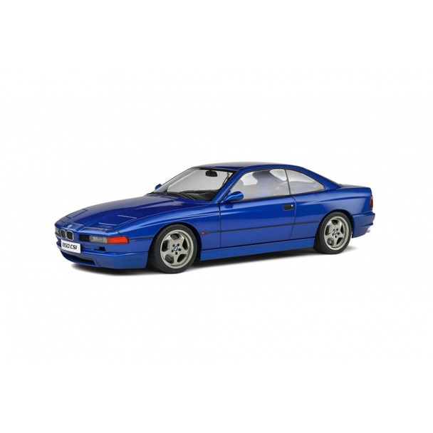 Solido BMW 850 (E31) CSI - Tobaggo Blue 1990 Car Model 1/18 S1807002