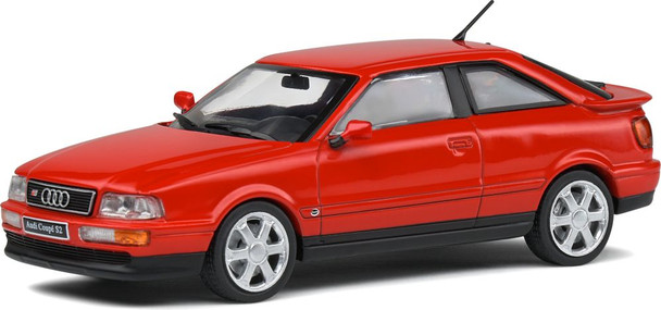 Solido Audi Coupe S2 - Lazer Red Model Car 1992 1/43 S4312201