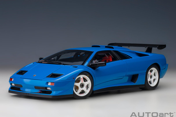 AutoArt 1996 Lamborghini Diablo SV-R (Blu Le Mans) 1/18 79148