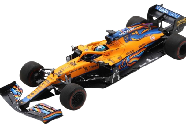 Spark Models Mercedes McLaren - F1 MCL35L M12 EQ Power+ P3 Abu Dhabi GP 2021 Daniel Ricciardo 1/43 S7854