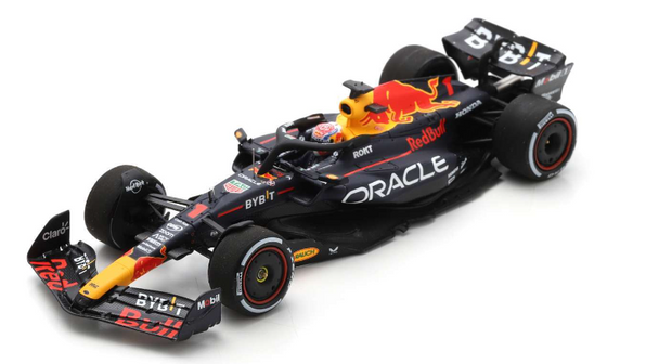 Spark Models Oracle Red Bull Racing RB19 No.1-Winner Bahrain GP 2023-Max Verstappen Model Car 1/43