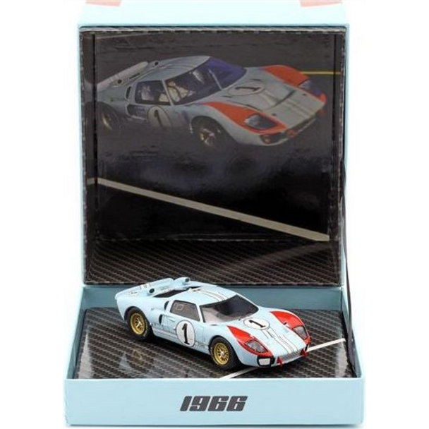 CMR Ford GT40 MK II #1 2nd 24h Le Mans 1966 Miles Hulme IN Collectors Box 1/43 Scale Diecast Model Car 43055BOX