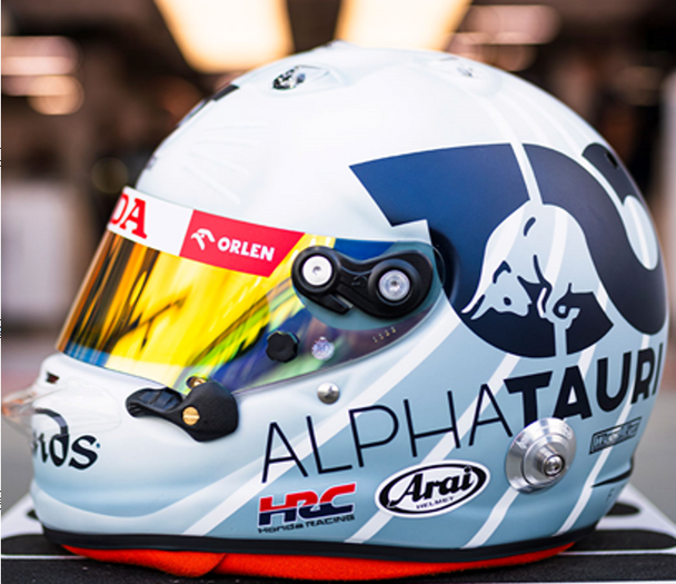 Spark Models Scuderia AlphaTauri - Yuki Tsunoda - Singapore GP 2023 - Helmet 1/5 5HF130