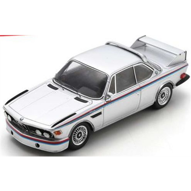 Shuco BMW 3.0 CSL 1973 Metallic Silver 1/43 Scale Model Car 09287