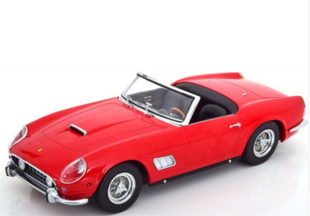 KK Scale Ferrari 250 GTO GT California Spyder 1960 Scale Model Car 1/18 181046