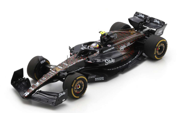 Spark Models Alfa Romeo F1 Team Stake C43 No.24 Alfa Romeo F1 Team ORLEN Las Vegas GP 2023 Zhou Guanyu 1/43 S8939