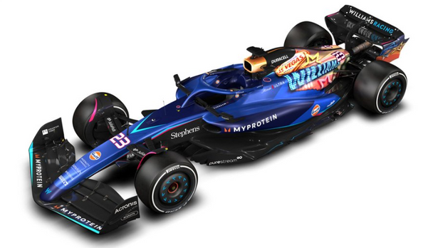 Spark Models Williams F1 FW45 No.23 Williams Racing Las Vegas GP 2023 Alex Albon 1/18 18S973