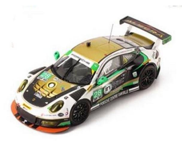 IXO Porsche 911 GT3 R, No.28, 24h Daytona C.de Quesada/D.Morad 1/43 Scale Model Car 1/43 Scale Model Car GTM106