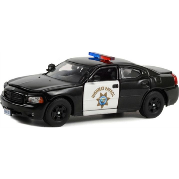 Greenlight Dodge Charger The Rookie 2006 California Highway Patrol 1/43 Scale Model Car 86634