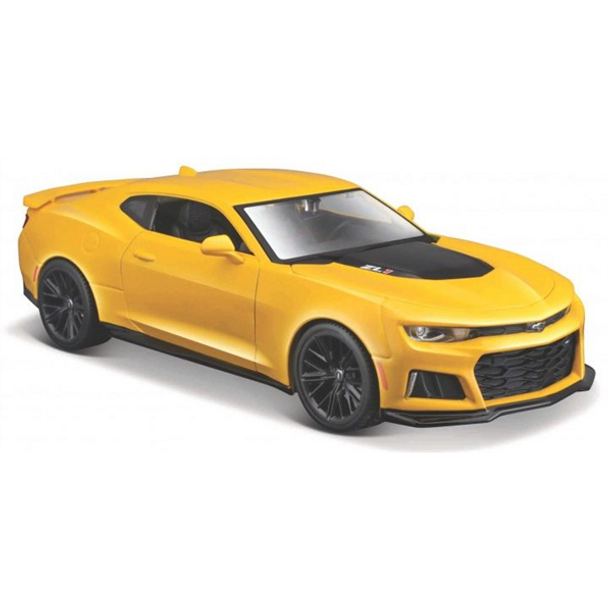 Maisto Chevrolet Camaro ZL1 2017 Yellow 1/24 Scale Model Car 31512Y