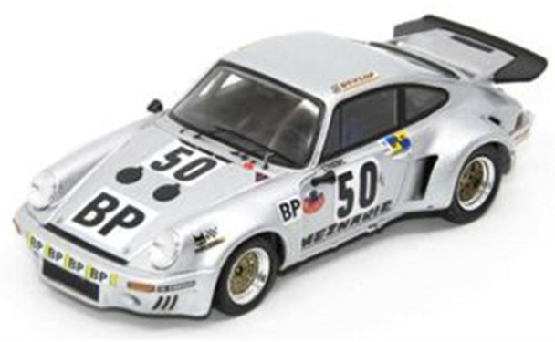Spark Model Porsche 911 RSR 3.0 #50 28th 24H Le Mans 1975 H. Striebig/P. Mauroy/H. Kirschoffer 1/43  S9801