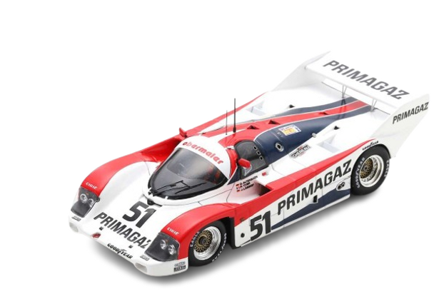 Spark Model Porsche 962 C #51 24H Le Mans 1991 P. Yver/O. Altenbach/J. Lassig 1/43 S9889