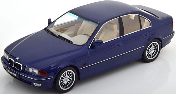 KK Scale BMW 530d E39 Sedan 1995 Blue Metallic 1/18 KKS DC181052