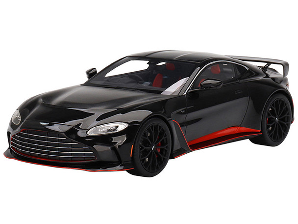 Top Speed Aston Martin V12 Vantage Jet Black 1/18 TS0452