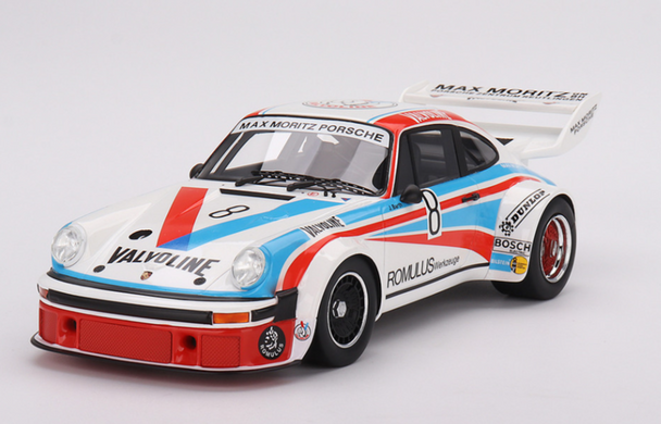 Top Speed Porsche 934/5 No.8 Max Moritz Team 1977 Nurburgring 100 1/18 TS0467