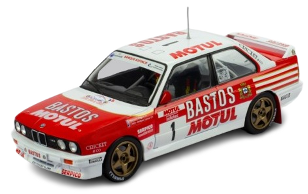 IXO BMW E30 M3 #1 WRC Rallye Tour de Corse 1988 B.Beguin/J-J.Lenne 1/24 IXO 24RAL029A