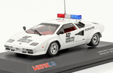 Lamborghini Countach F1 Safety Car (White) Monaco GP 1982