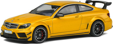 Solido Mercedes C63 AMG Black Series Solar Beam Yellow Car Model Toy 1/43 S4311601