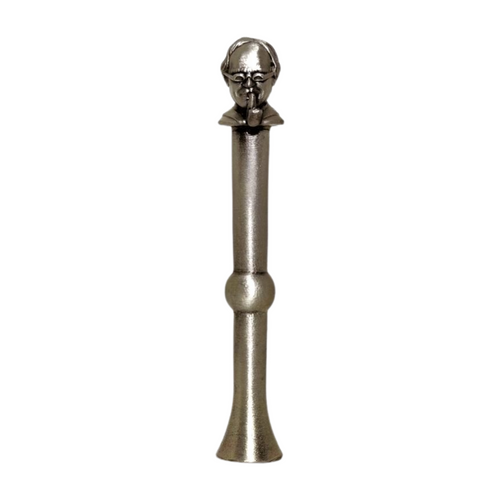 Peterson Thinking Man Pewter Tamper