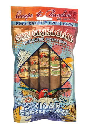 San Cristobal 91-95 Rated Fresh Pack Sampler (5 Pack)