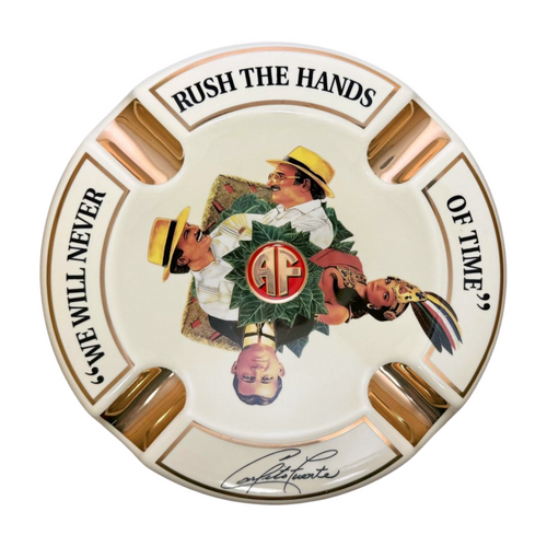 Arturo Fuente Ceramic Hands of Time Ashtray Cream