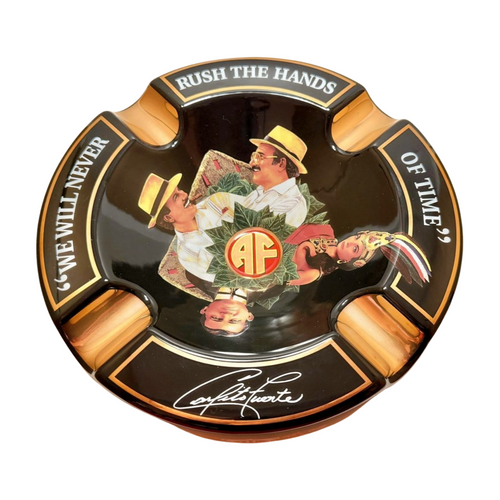 Arturo Fuente Ceramic Hands of Time Ashtray Black